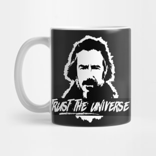 Alan Watts Trust the Universe Mug